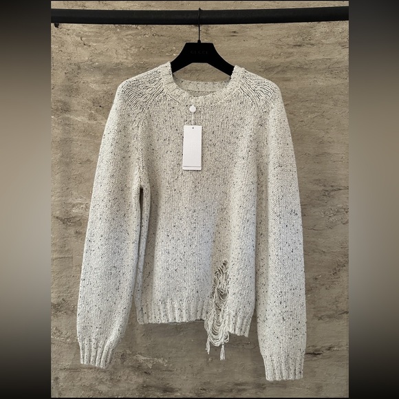 Maison Martin Margiela Other - Maison Margiela distressed sweater/jumper white/cream/gray